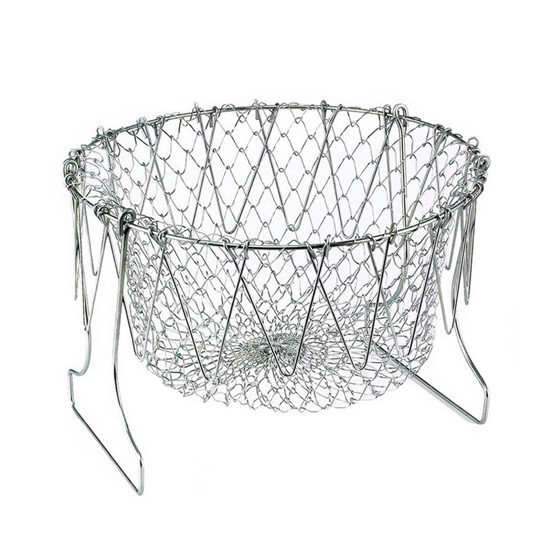 Chef Basket - For Cooking Pasta/Deep Frying/Steaming and Much More - Watch the Video!