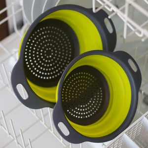 2 Pieces of the Collapsible Kitchen Colander - WATCH THE VIDEO!!!