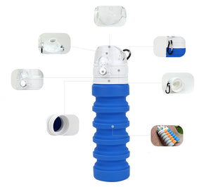 Folding Water Bottle / Collapsible Bottle - WATCH THE VIDEO!!!